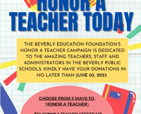 Honor a Teacher