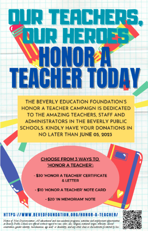 Honor a Teacher